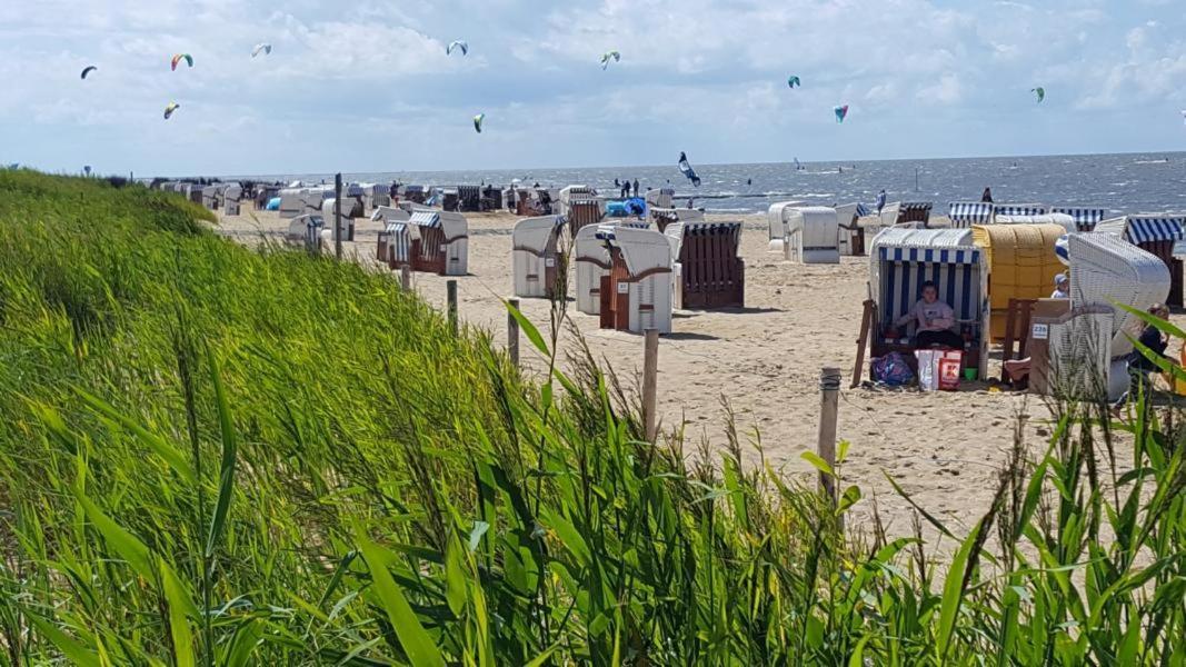Haus Waldluft Whg. Eiche Apartment Cuxhaven Bagian luar foto